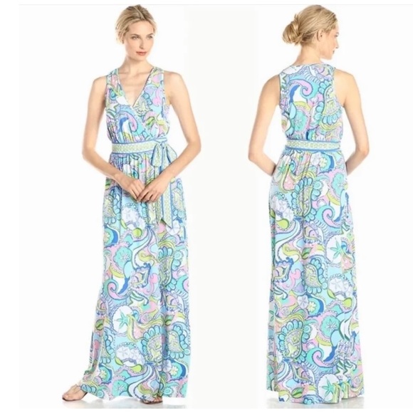 Lilly Pulitzer Bellina Máxi Dress, worn only once - Picture 4 of 5